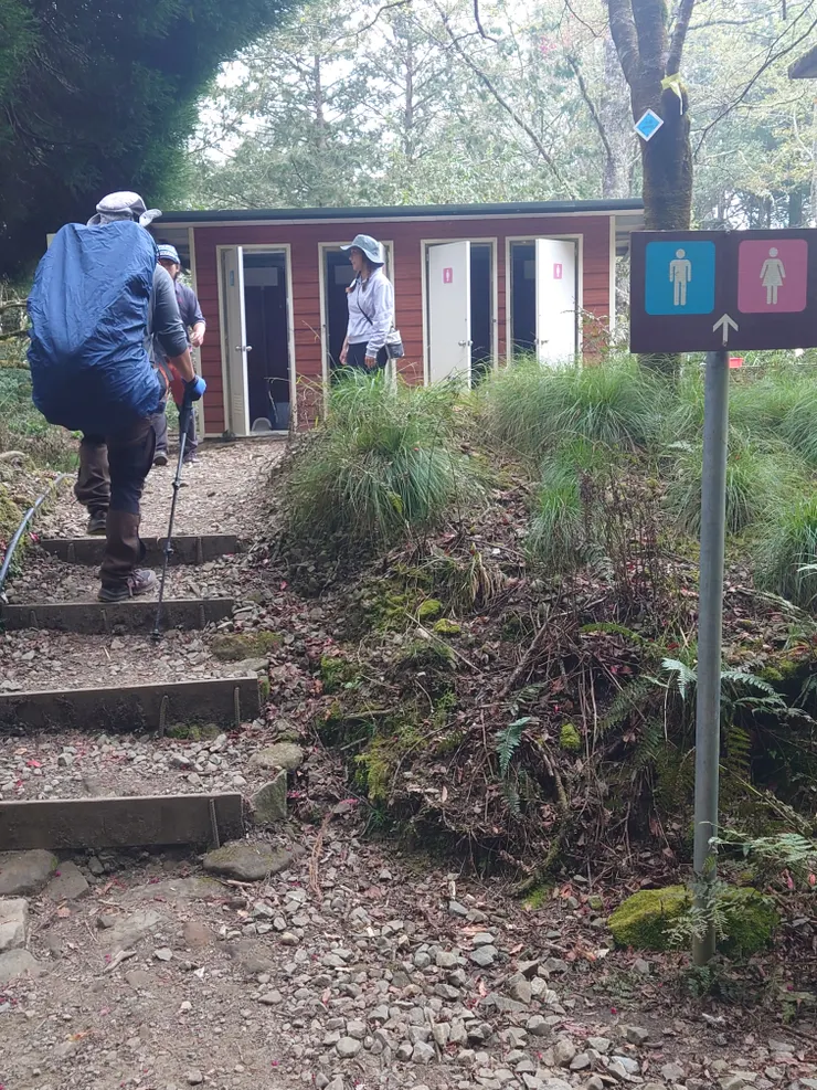 第一次來還沒蓋這間廁所