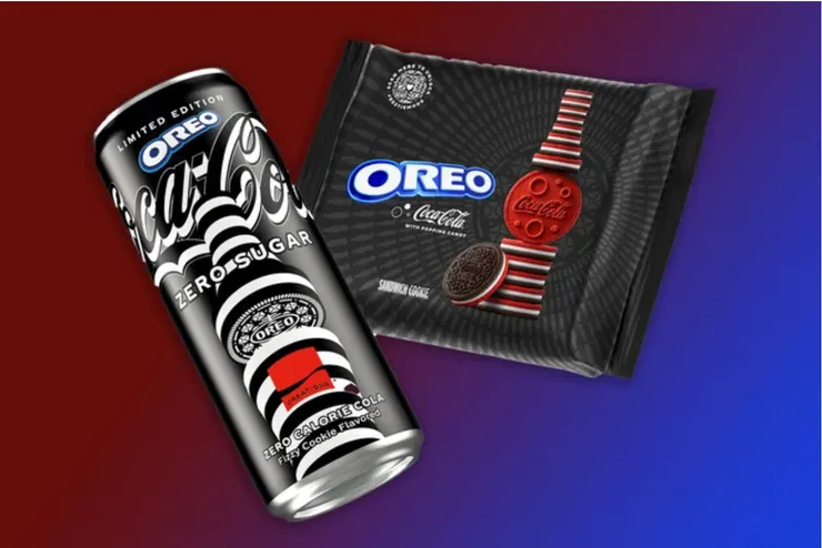 可口可樂與 Oreo 聯名推出新口味產品