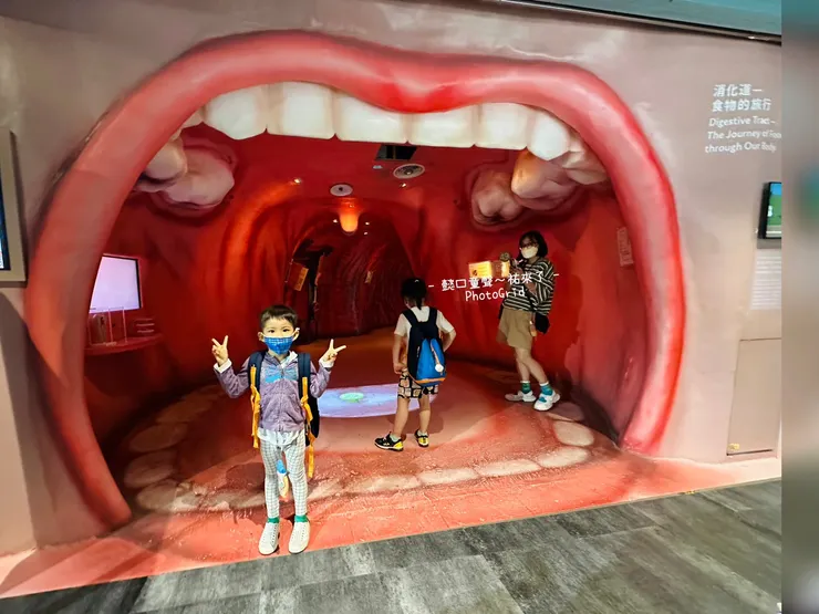 栩栩如生的消化道入口(嘴巴)