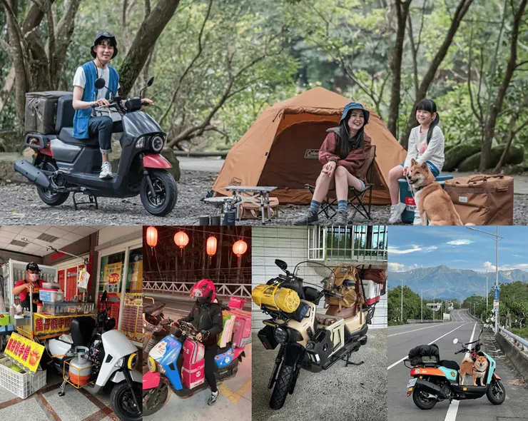 4MICA備有多功能鎖點隨心增加乘載空間，同時穩固載貨的穩定性，對熱愛戶外活動的車友是一大福音。圖：截自sym官方社群