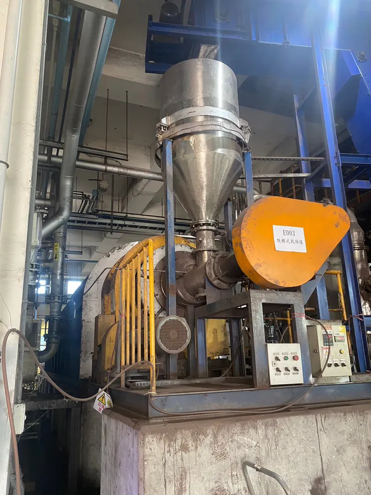 |旋轉式乾燥爐/光宇應材 提供