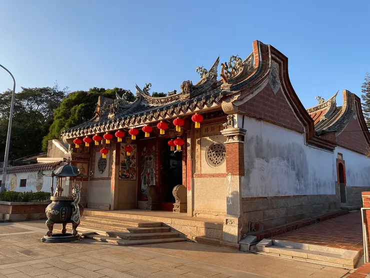 牧馬侯祠正面與側面。攝於2024/02/11 by Ching/慶