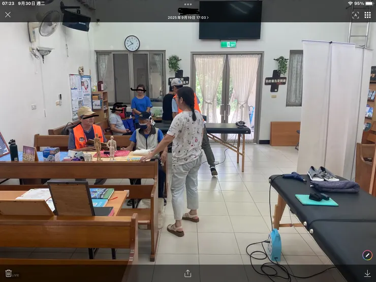 圖ㄧ：苗栗偏鄉公益調理服務現場