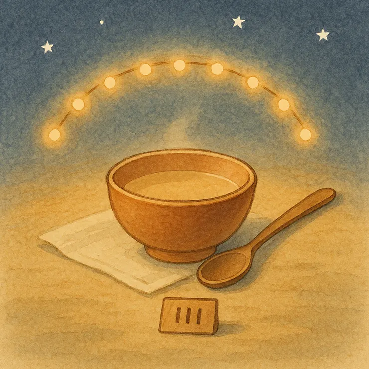 微光成陣，碗照溫，弧照向。