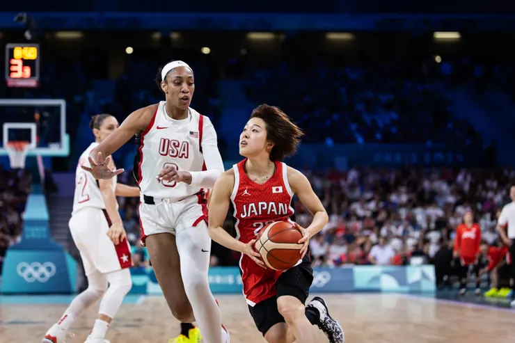 個人進攻出色的山本，未來勢必仍是日本後場重要核心（圖片來源：巴黎奧運官網）