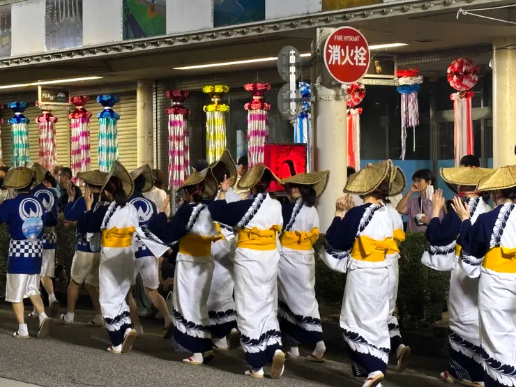 富山上市町的民俗舞蹈