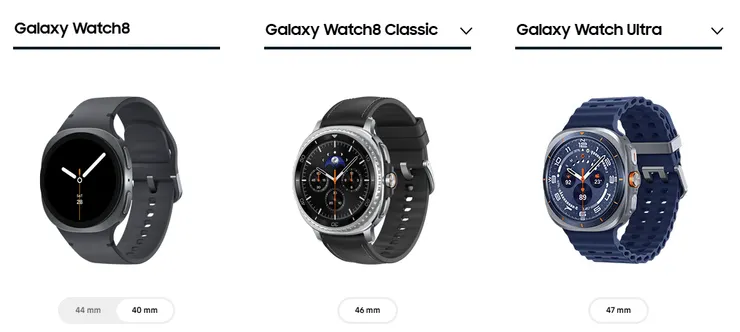 三種款式，四種型號，可依照喜好選擇。