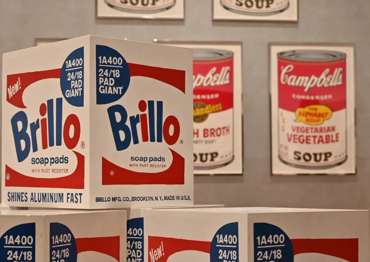 《ブリロ・ボックス(Brillo Boxes)》，安迪沃荷/照片來源:NANA濕婦