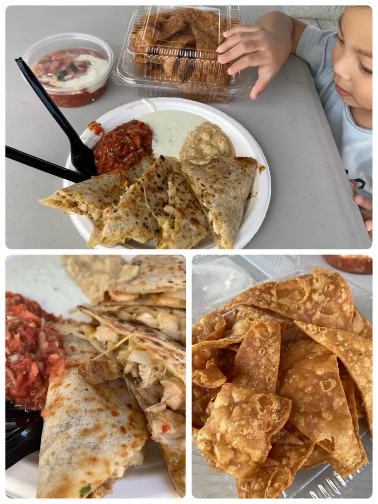 這次是BBQ口味墨西哥捲餅還有好吃脆片！