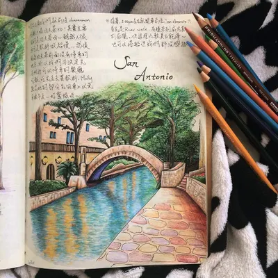 手繪遊記：德州聖安東尼奧