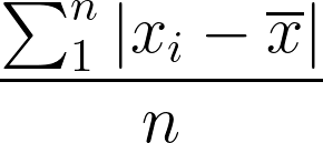 公式二、這東西有另一個名字,叫做平均差 (MD)