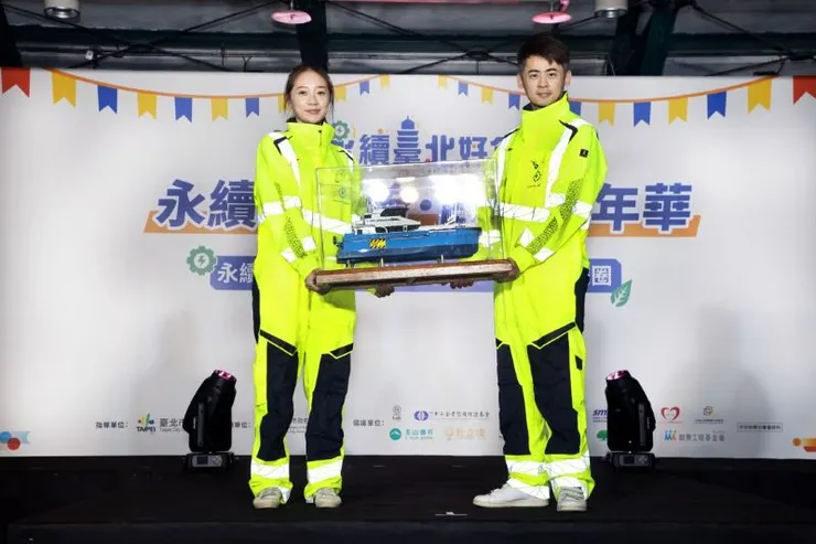 ▲北市府辦理《永續臺北好企機》永續新潮流 ESG嘉年華，企業走秀展示永續轉型成果