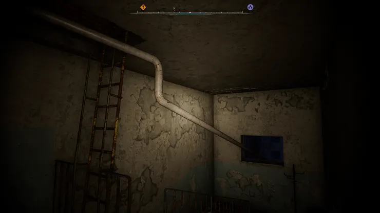 這個設計很斯拉夫，拉個管子插進屋內XD