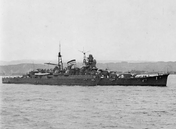 輕巡洋艦三隈號