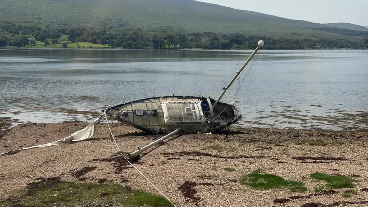 沿途蘇格蘭高地風光