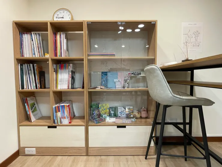 工作室裡最喜歡的角落