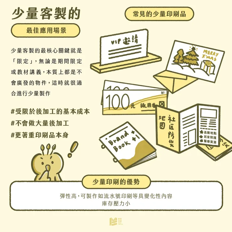 少量印刷走數位、大量印刷用平版?對,但是不對 - 少量客製的最佳應用場景