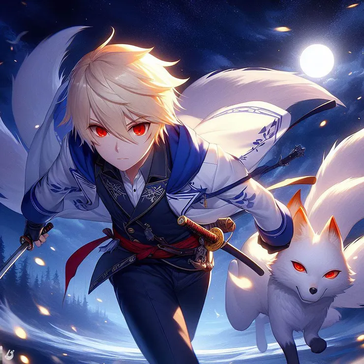 南羅使出『目』眼睛是紅色的。