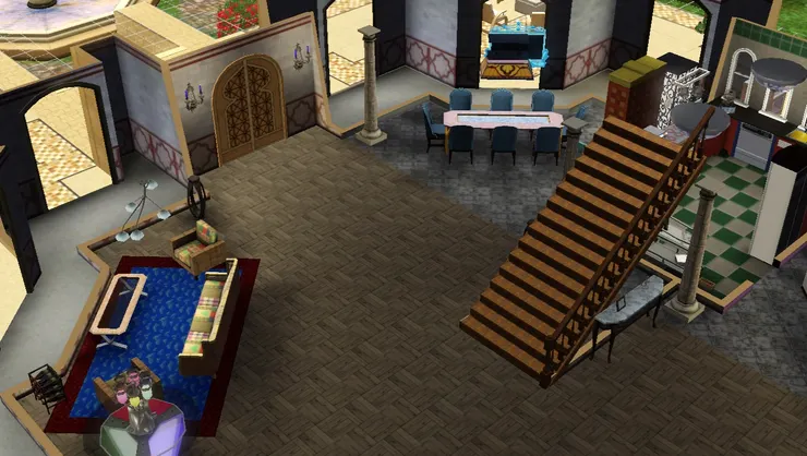 廣東話就是「一忽忽」，這裏一塊那裏一堆的。