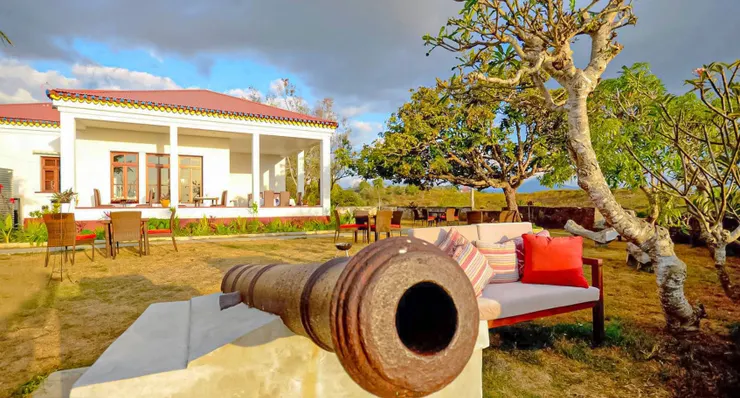 翻修後的巴里博古堡