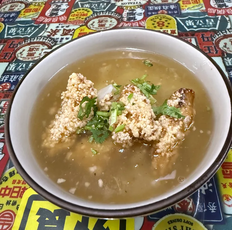 土魠魚羹不錯