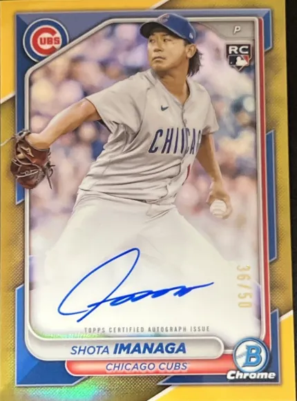2024 Bowman Chrome Rookie Auto