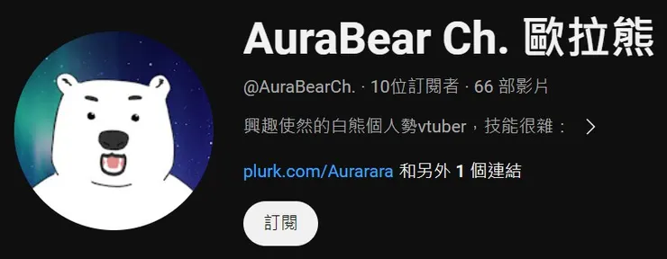AuraBearCh. 歐拉熊 頻道