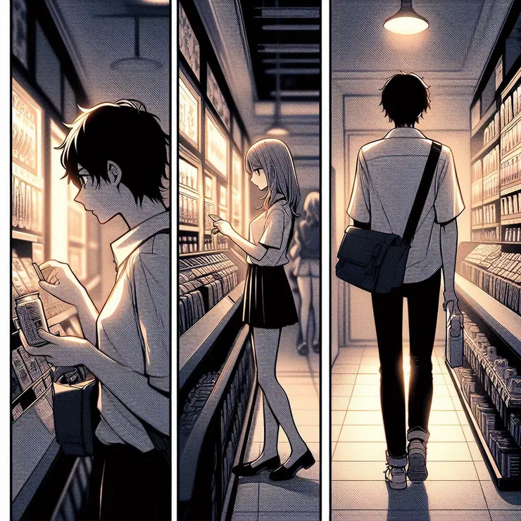 我還是默默轉身離開