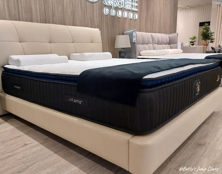 ▲好睡王竹北旗艦店/圖片來源:Betty's Jump Diary