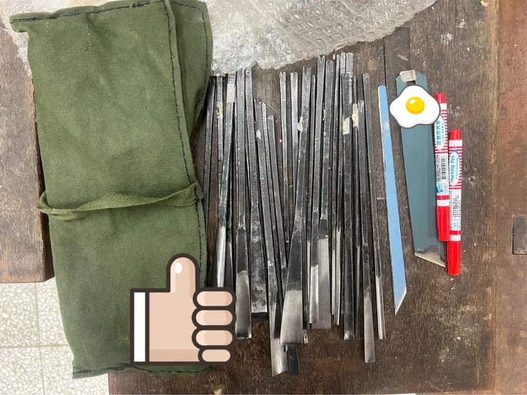 可愛的手磨刀刀們