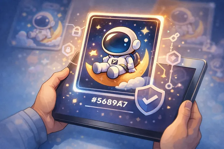 用「可被驗證的擁有權」理解 NFT：重點不在圖片長什麼樣，而在「誰被系統承認擁有」。