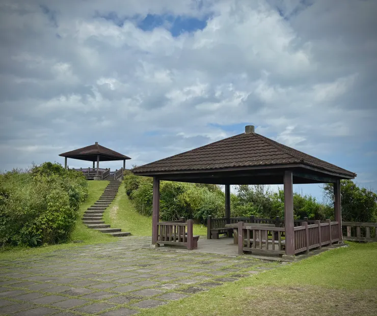 第二個觀景台的雙涼亭