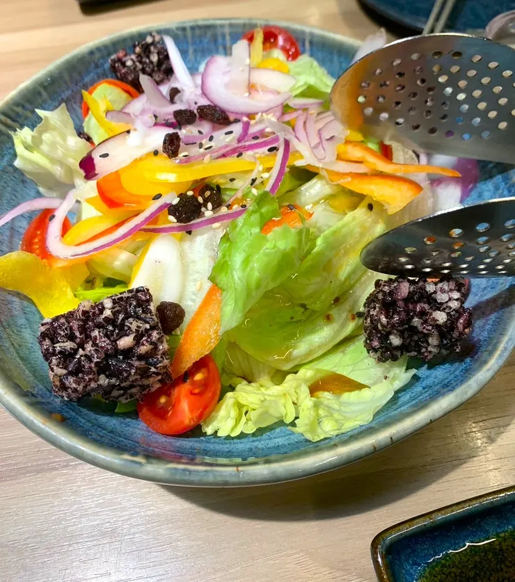 老井燒肉前菜和風沙拉