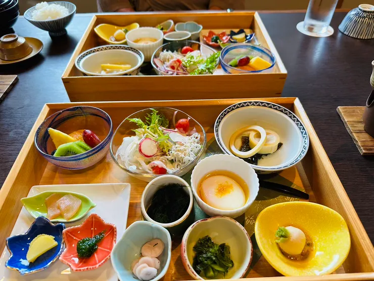 營養均衡的早餐，還把白米飯全部吃光光！