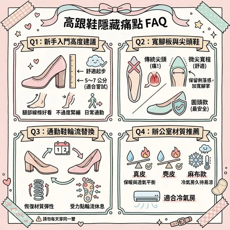 高跟鞋隱藏痛點 