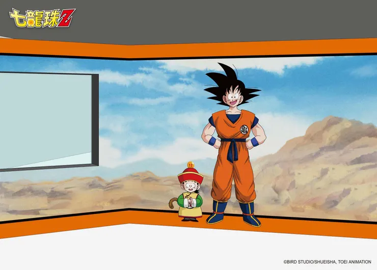 《七龍珠Z》快閃店_悟空與悟飯