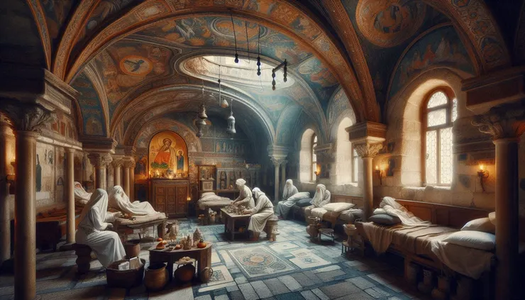 照顧病人的醫院