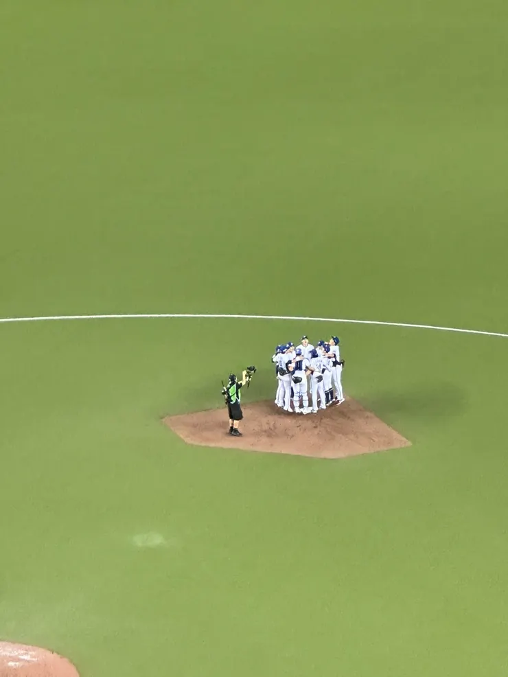 圖片來源:11/13中韓大戰/自己攝影