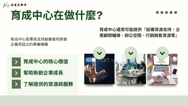 育成中心在做什麼?創業創新育成中心如何幫助企業成長?3