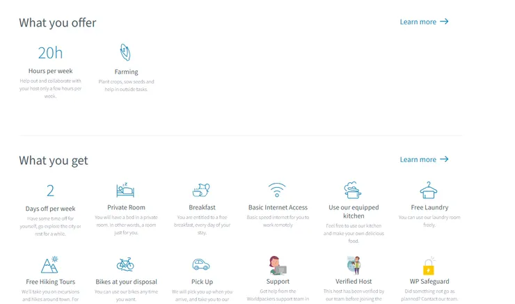 瀏覽工作內容與項目