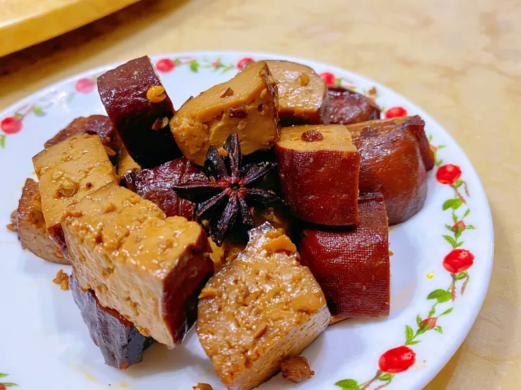 美味的大溪豆干（圖片截圖於網路）