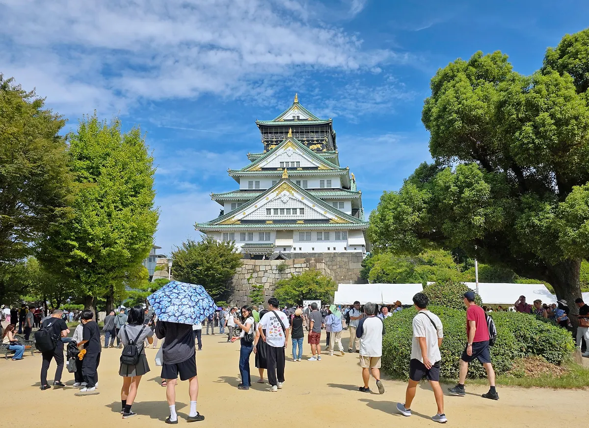 202509 大阪：睽違8年重返大阪城，終於登上天守閣！｜獨享追番時光