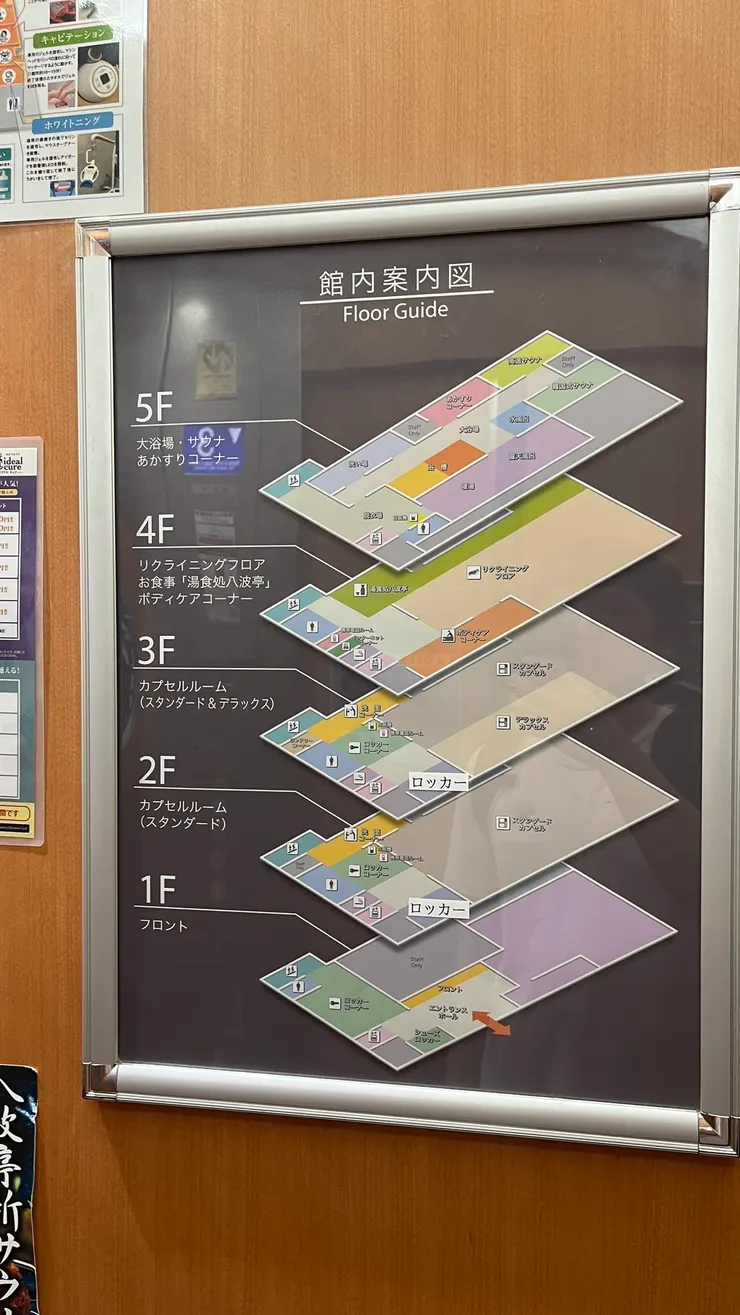 整個設施算滿多。