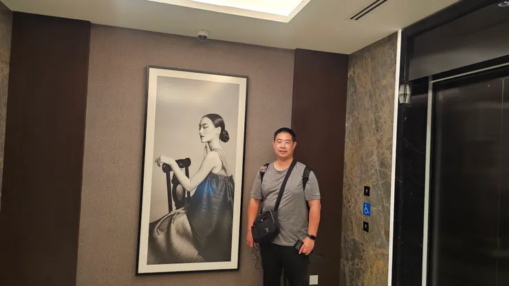 梯間的畫也很有水準!