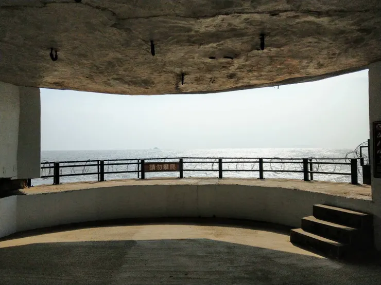 軍中碉堡露天電影院
