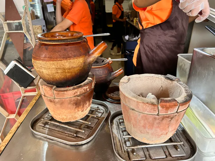 澳門。瓦煲咖啡