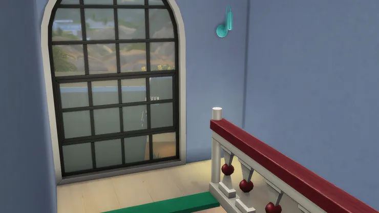 如果要我抹這扇大窗的話,我應該會一個不小心向後掉了下樓梯。