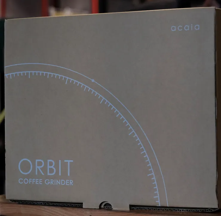 剛到手的 Acaia Orbit 包裝 