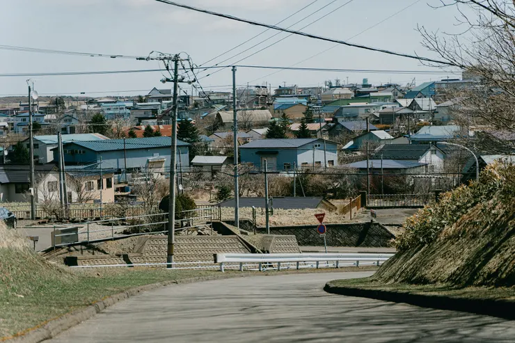 根室市街景