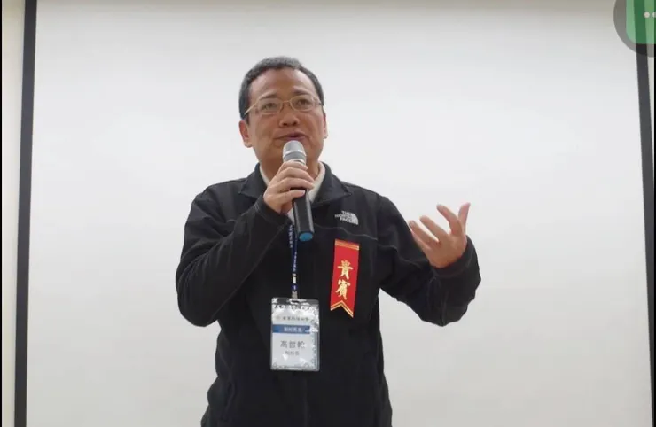 ▲高哲翰講座教授呼籲持續強化「警察敘事能力與溝通」教育訓練。（圖/高哲翰 提供 彭可翻拍）